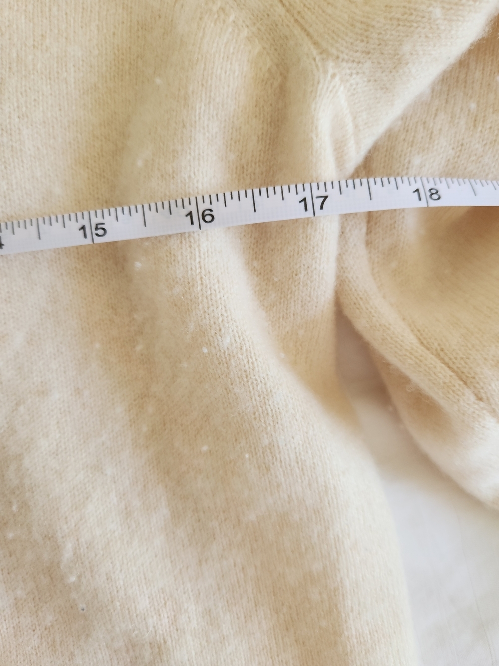 J. Crew Cashmere Cream Crewneck Sweater - Picture 7 of 9